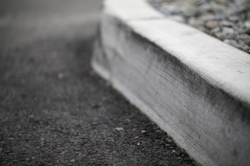Concrete Curb Installation in Spring